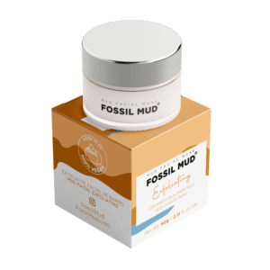 fossil mud_exfoliating
